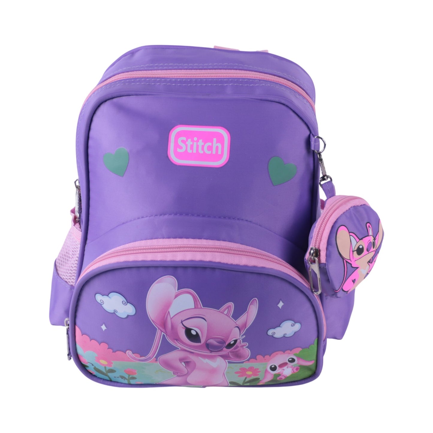 Cartable Stitch avec Porte-Monnaie — Sac à Dos Enfant - Librairie Oxford City