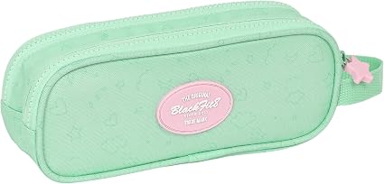 Trousse Blackfit8 2 Compartiments — Vert & Rose