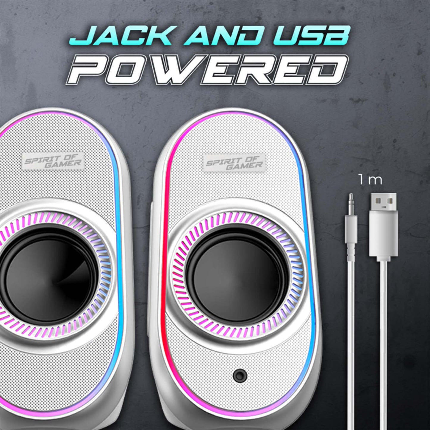 Enceinte PC FANATIC 500 ARTIC - Librairie Oxford City