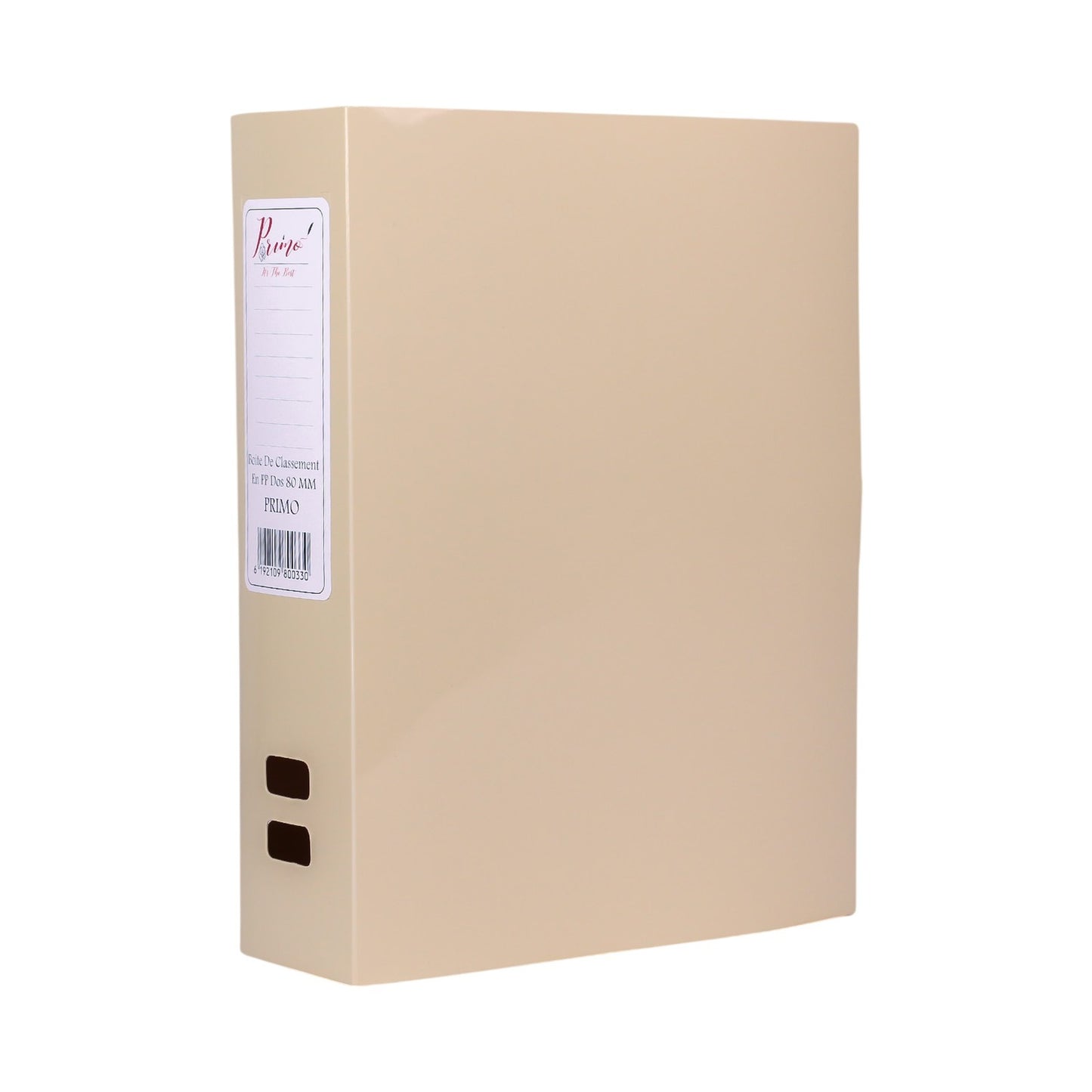 Boîte de Classement PP Primo A4 Dos 80mm – Grande Capacité – Coloris Assortis - Librairie Oxford City