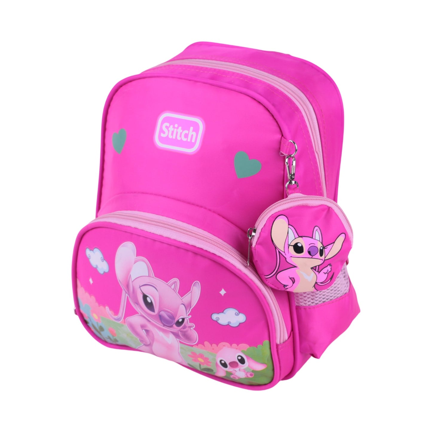 Cartable Stitch avec Porte-Monnaie — Sac à Dos Enfant - Librairie Oxford City