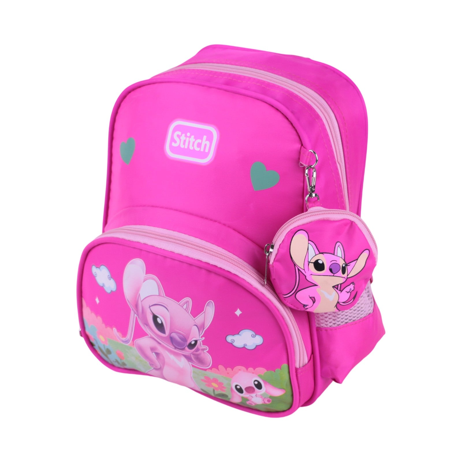 Cartable Stitch avec Porte-Monnaie — Sac à Dos Enfant - Librairie Oxford City