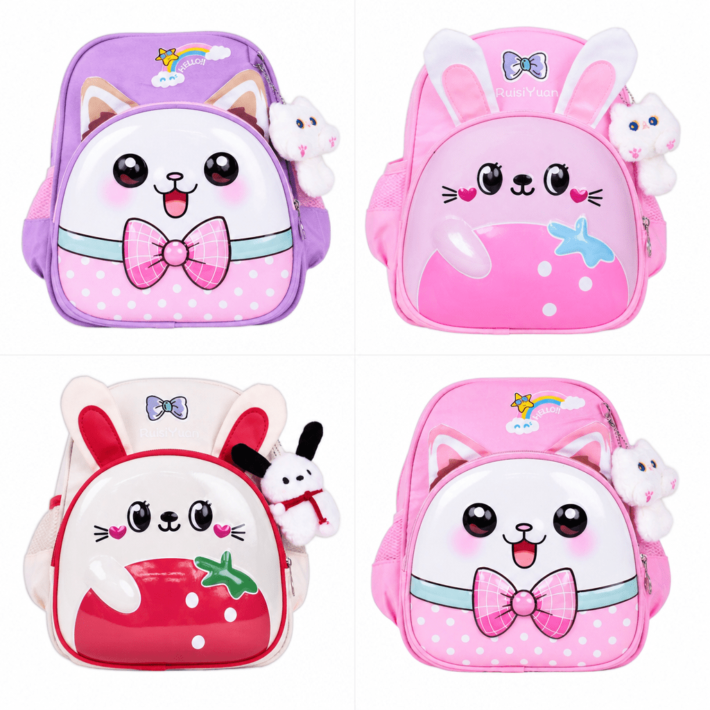 Cartable Enfant Motif Chat — Sac à Dos Scolaire - Librairie Oxford City