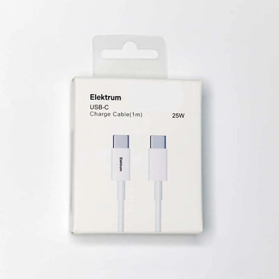 Câble USB - C 25W (1m) Elektrum - Librairie Oxford City