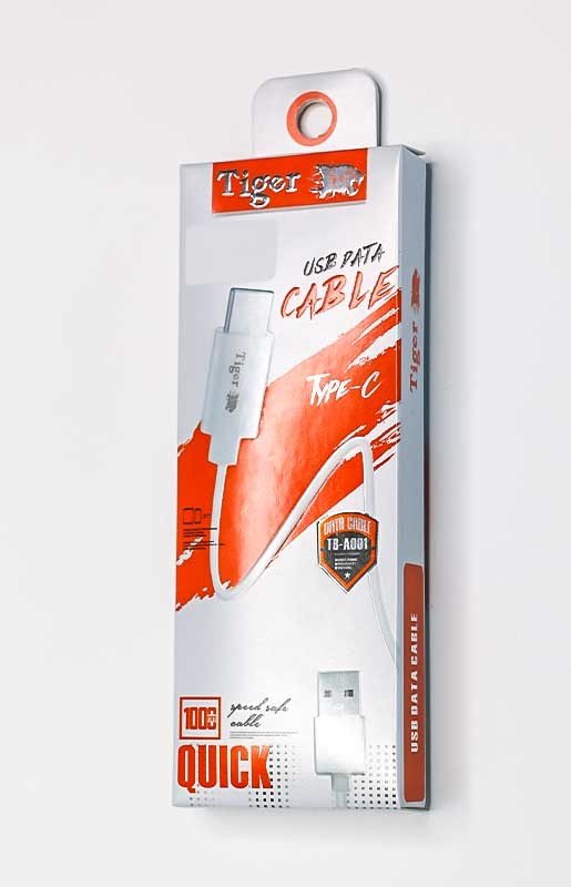 Câble USB Type - C Tiger - Librairie Oxford City