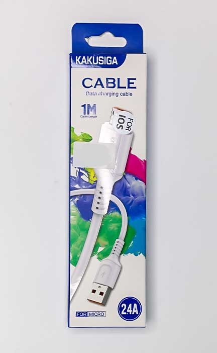 Câble USB V8 KAKUSIGA - Librairie Oxford City