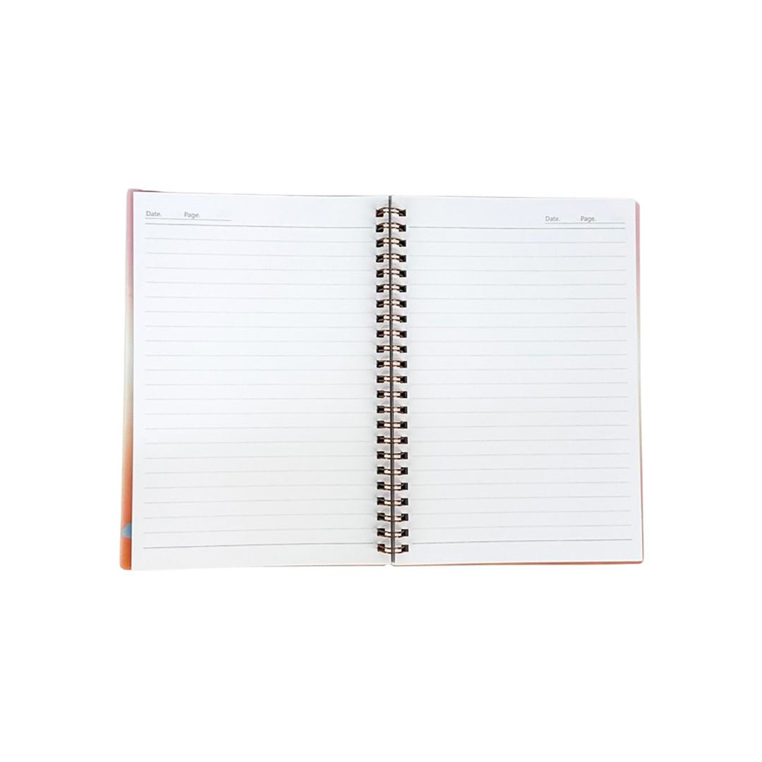Pack Scolaire 5 en 1 Colourful Feathers – Cahier A5, Porte - Bloc, Pochette, Stylo & Trombones - Librairie Oxford City
