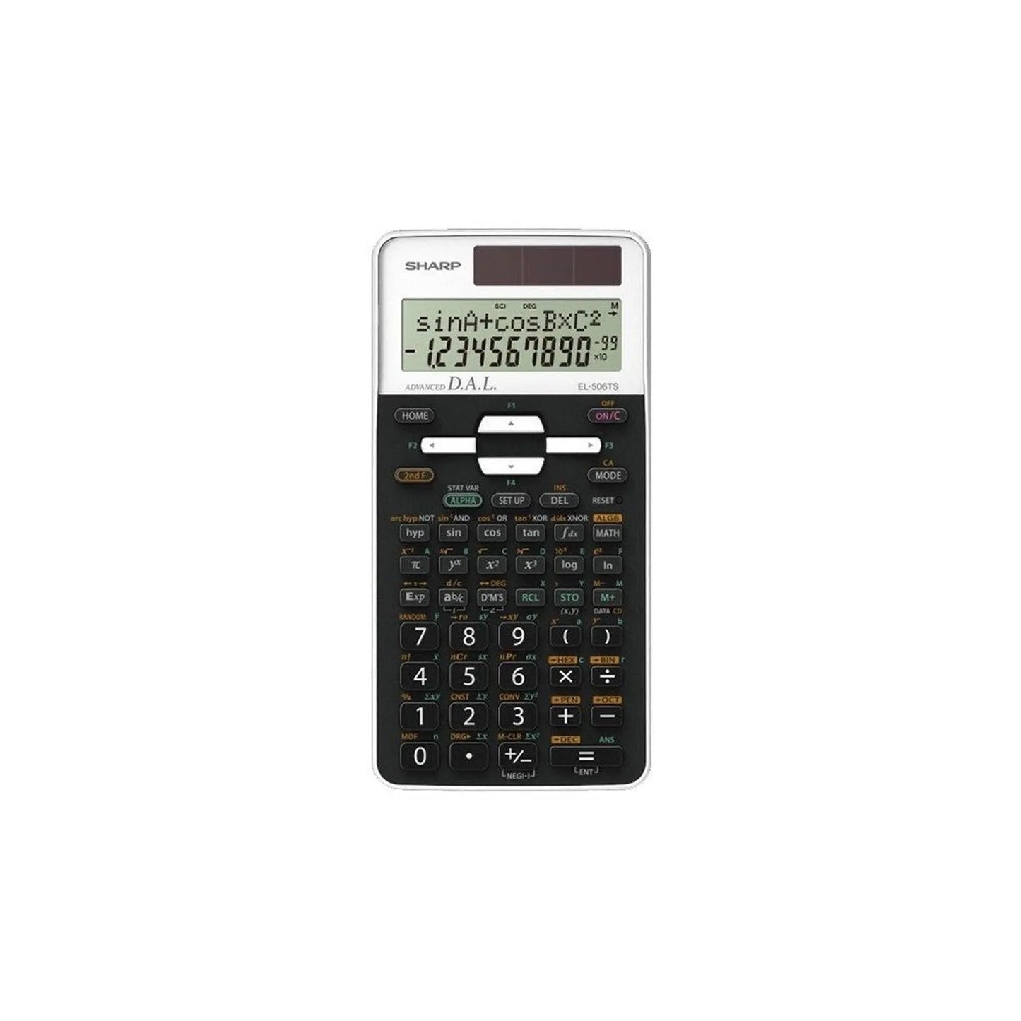 CALCULATRICE SC.SHARP EL - 506X - WH - Librairie Oxford City