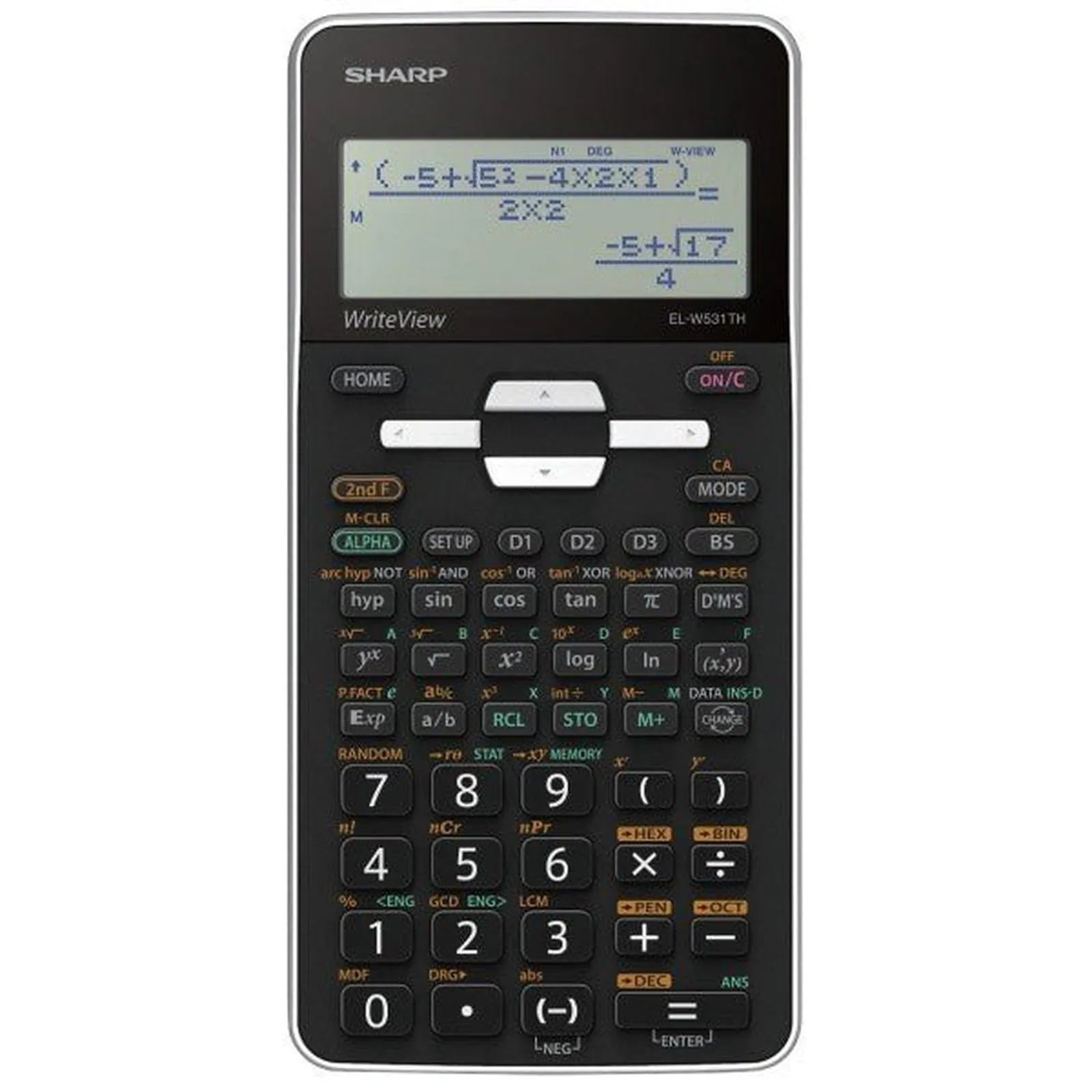 CALCULATRICE SC.SHARP EL - W531TH - Librairie Oxford City