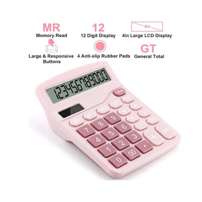 Calculatrice solaire avec écran LCD - Librairie Oxford City