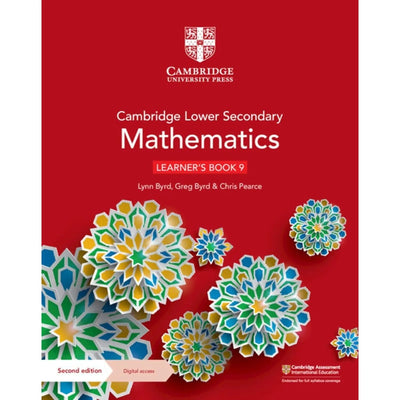 Cambridge Lower Secondary Mathematics Learner's Book 9 avec accès numérique (1 an) (Cambridge Lower Secondary Maths) 2e édition - Librairie Oxford City