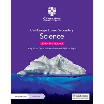 Cambridge Lower Secondary Science Learner's Book 8 avec accès numérique (1 an) 2e édition - Librairie Oxford City