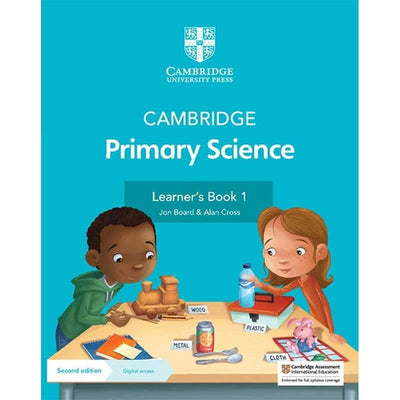 Cambridge Primary Science Learner's Book 1 avec accès numérique (1 an) - Librairie Oxford City