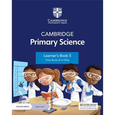 Cambridge Primary Science Learner's Book 5 avec accès numérique (1 an) 2e édition - Librairie Oxford City