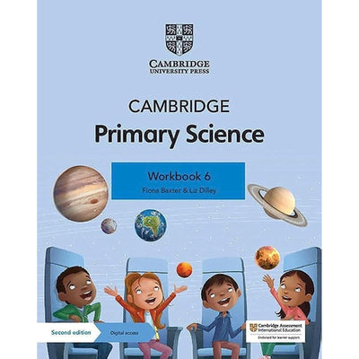 Cambridge Primary Science Workbook 6 avec accès numérique (1 an) 2e édition - Librairie Oxford City