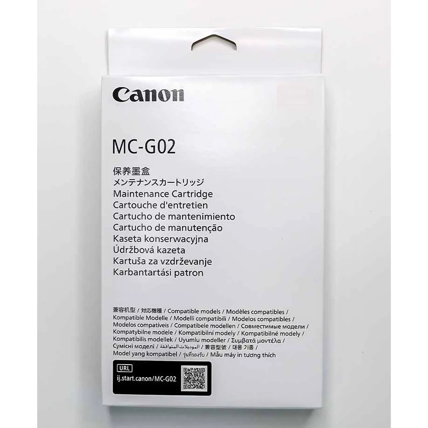 Cartouche d'entretien CANON MC - G02 - Librairie Oxford City