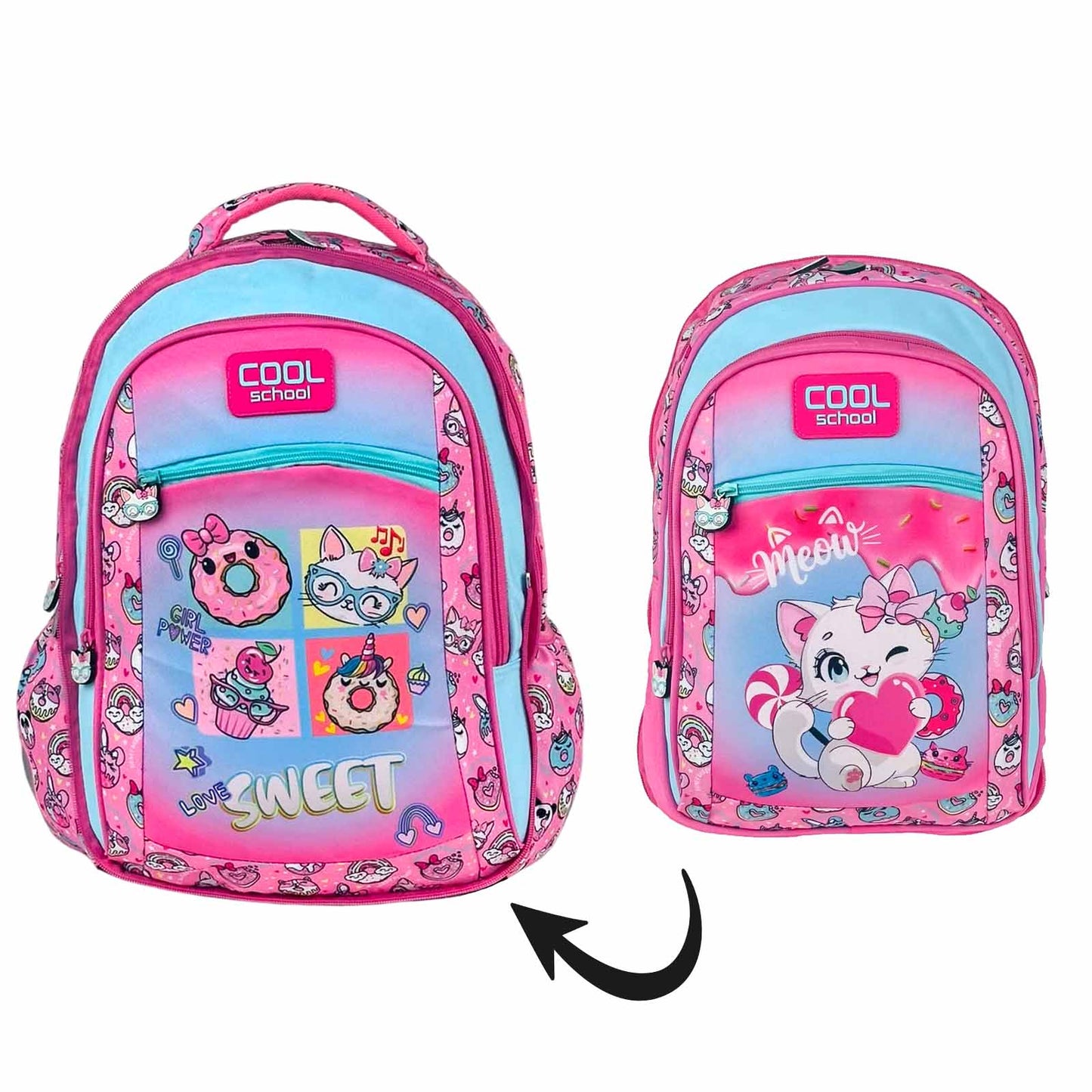 Sac à Dos 2en1 Cool School - Nouvelle Collection