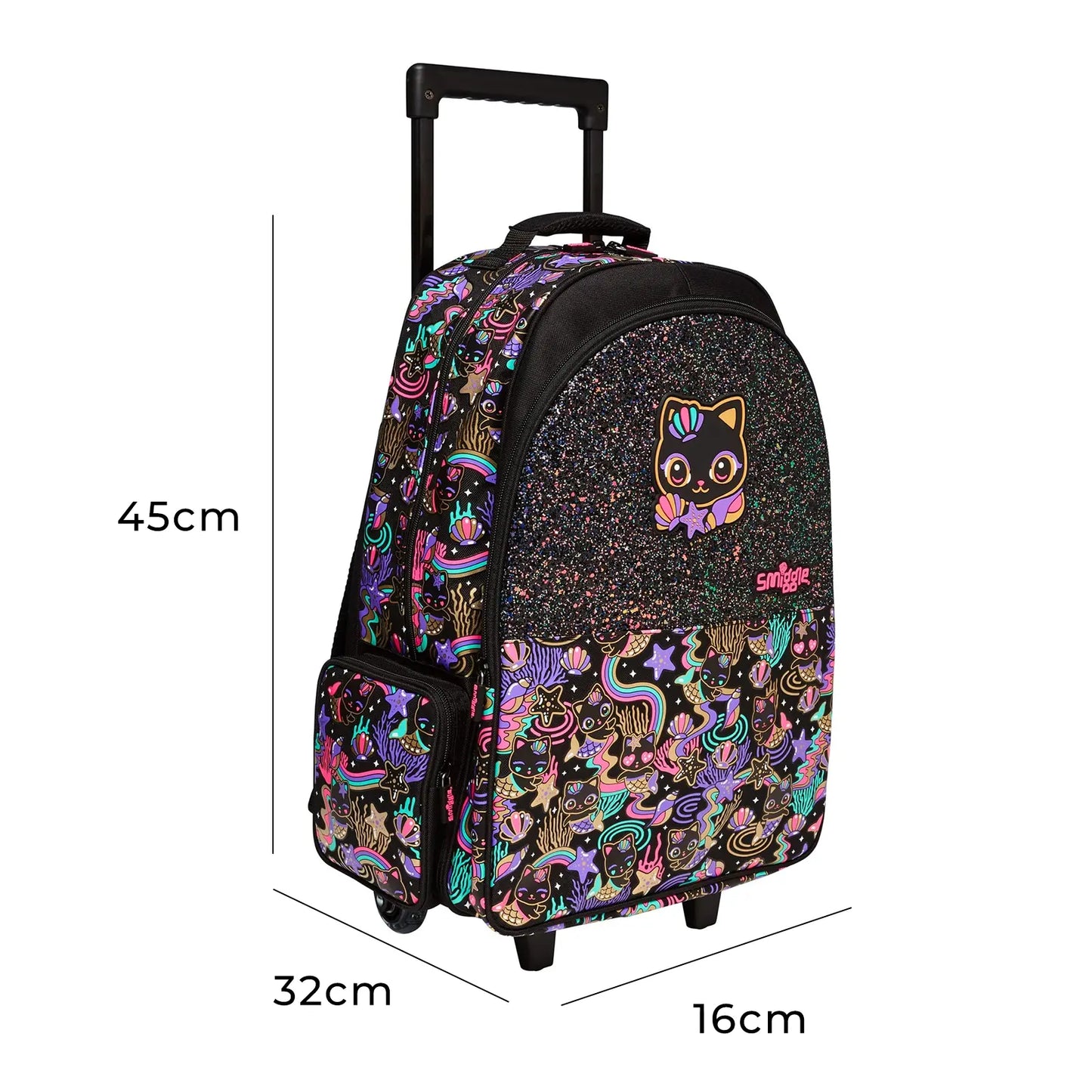 Sac à Dos Trolley Chat Magique – 45 cm - Librairie Oxford City