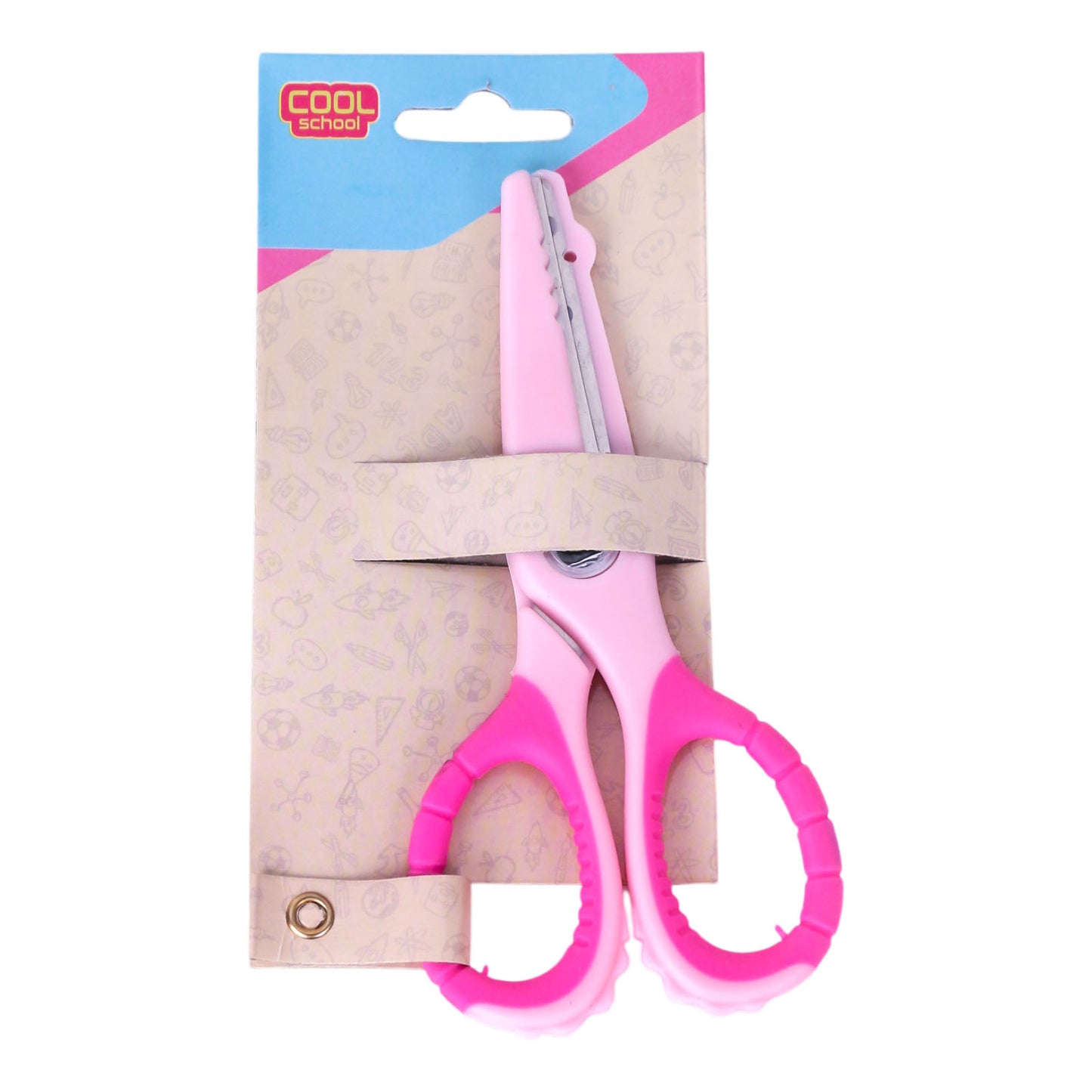 Cool School - Ciseaux Zigzag Ergonomiques pour Enfants - Librairie Oxford City