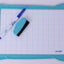 Ardoise Effaçable Purple avec Lignage Seyès — Pack Stylo + Brosse - Librairie Oxford City