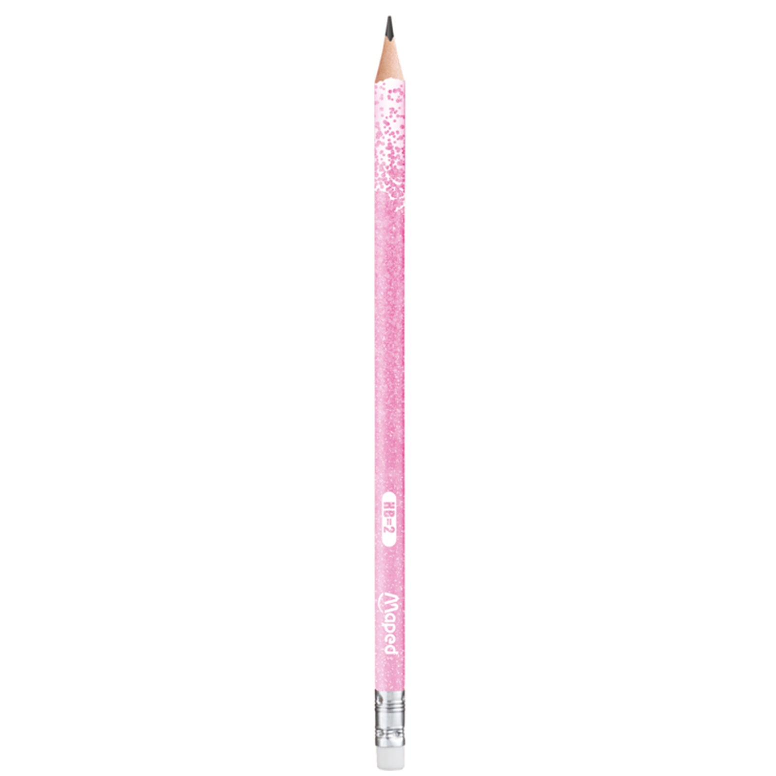 MAPED GRAPHITE PENCILS GLITTER DECO HB - Librairie Oxford City