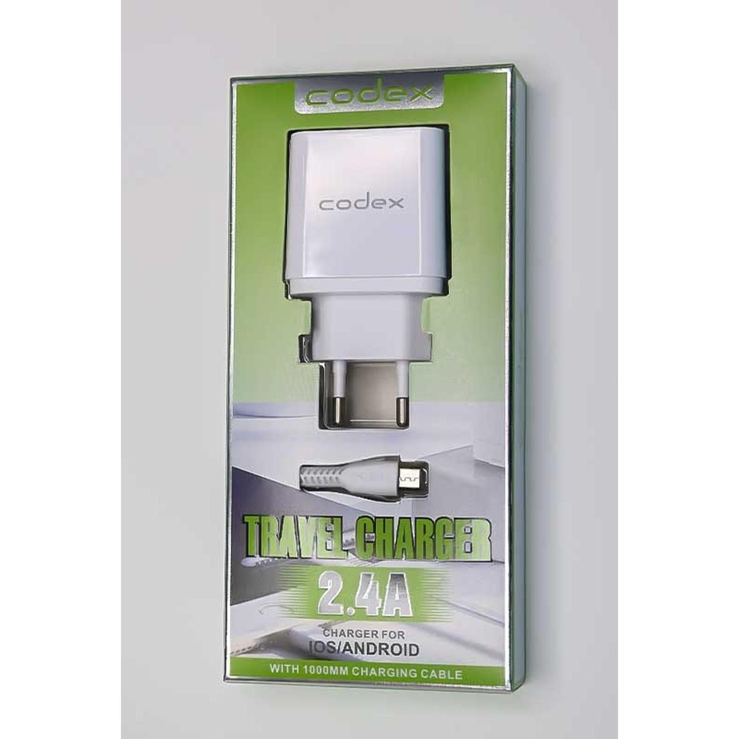 Chargeur USB 2.4A CODEX - Librairie Oxford City