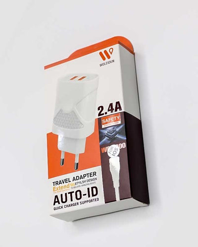 Chargeur USB Double 2.4A WE - 1000 - Librairie Oxford City