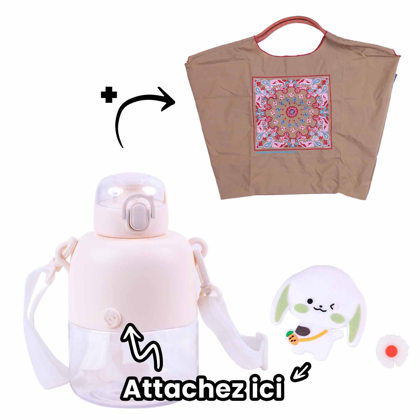 Bouteille & Thermos au Choix + Tote Bag | Promo -19.95 DT