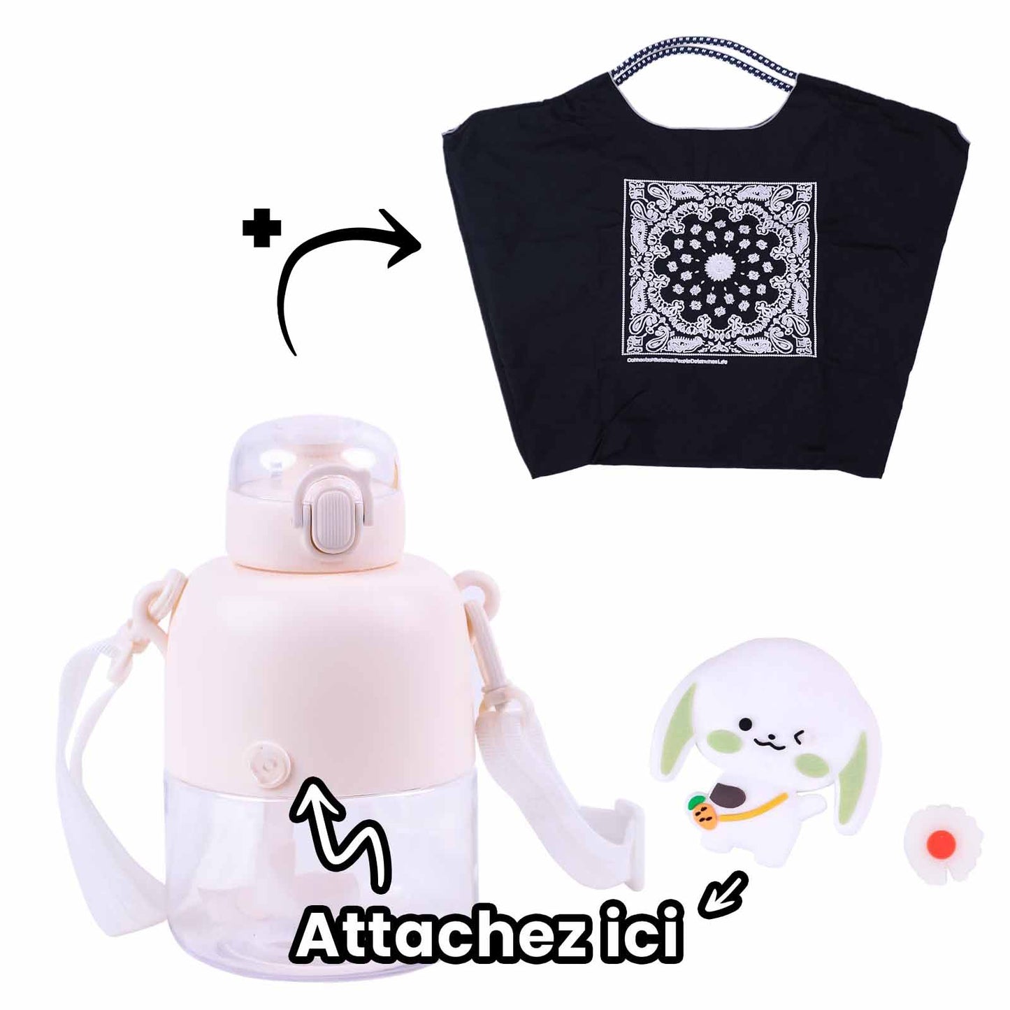 Bouteille & Thermos au Choix + Tote Bag | Promo -19.95 DT