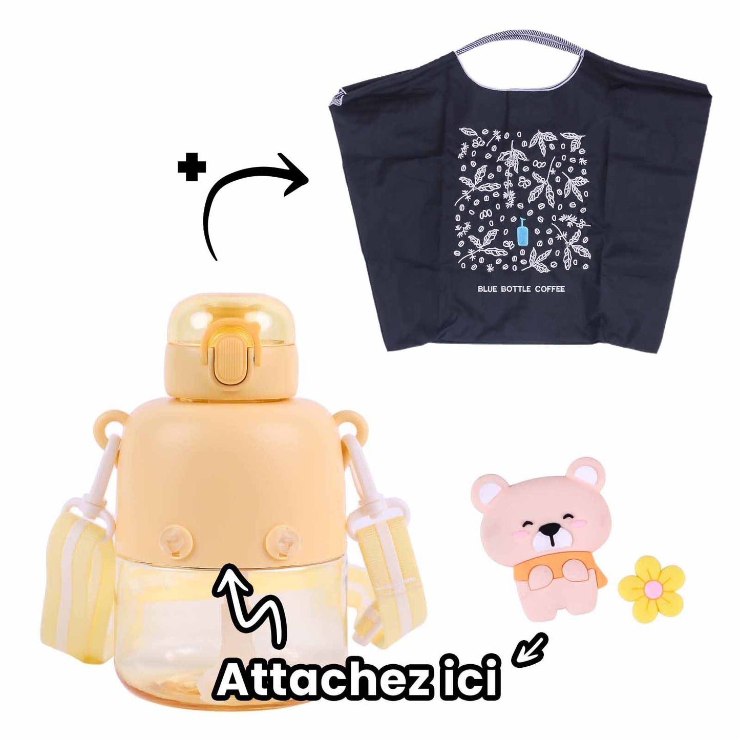 Bouteille & Thermos au Choix + Tote Bag | Promo -19.95 DT