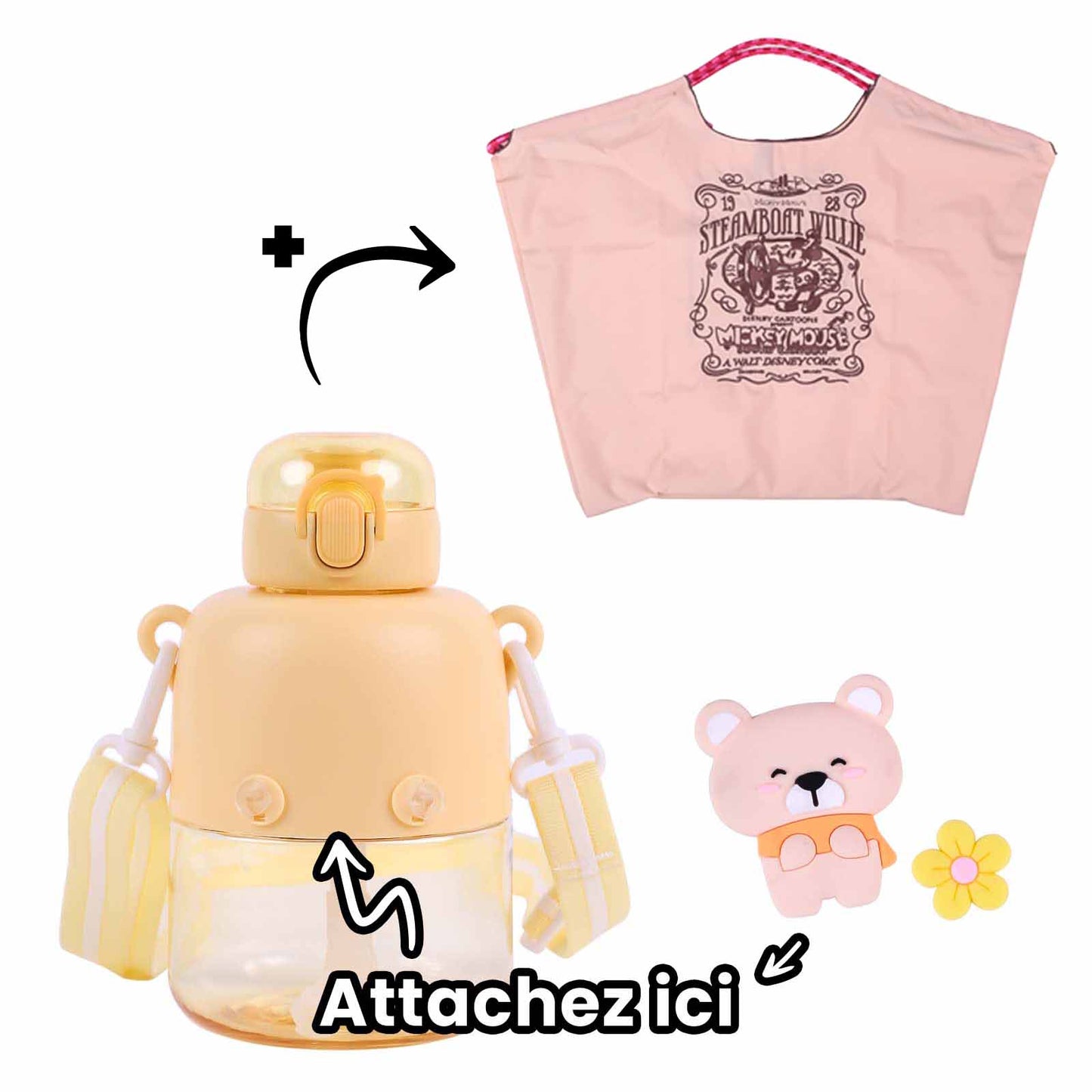 Bouteille & Thermos au Choix + Tote Bag | Promo -19.95 DT