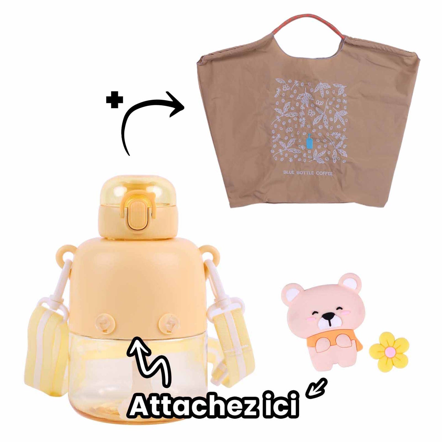 Bouteille & Thermos au Choix + Tote Bag | Promo -19.95 DT