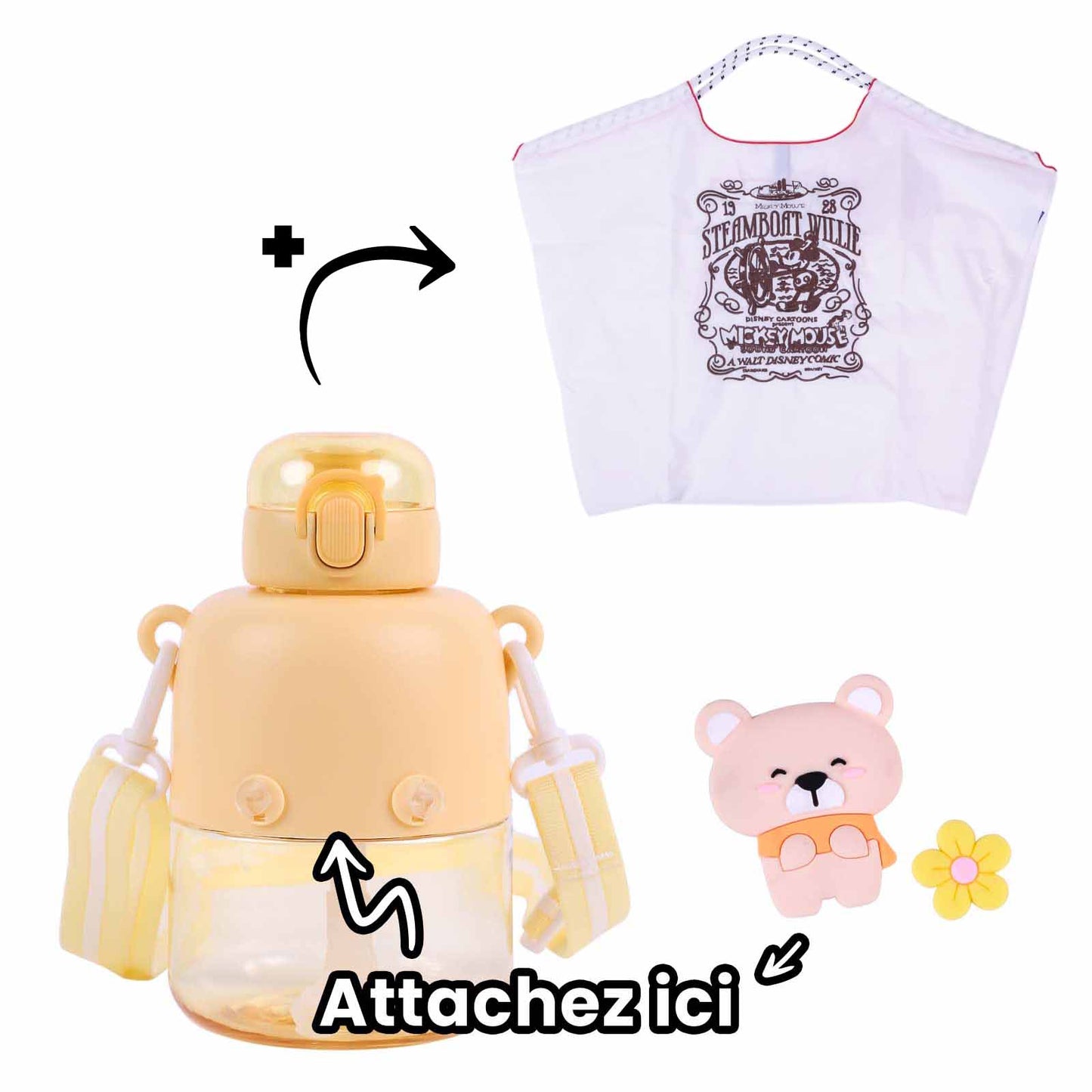 Bouteille & Thermos au Choix + Tote Bag | Promo -19.95 DT