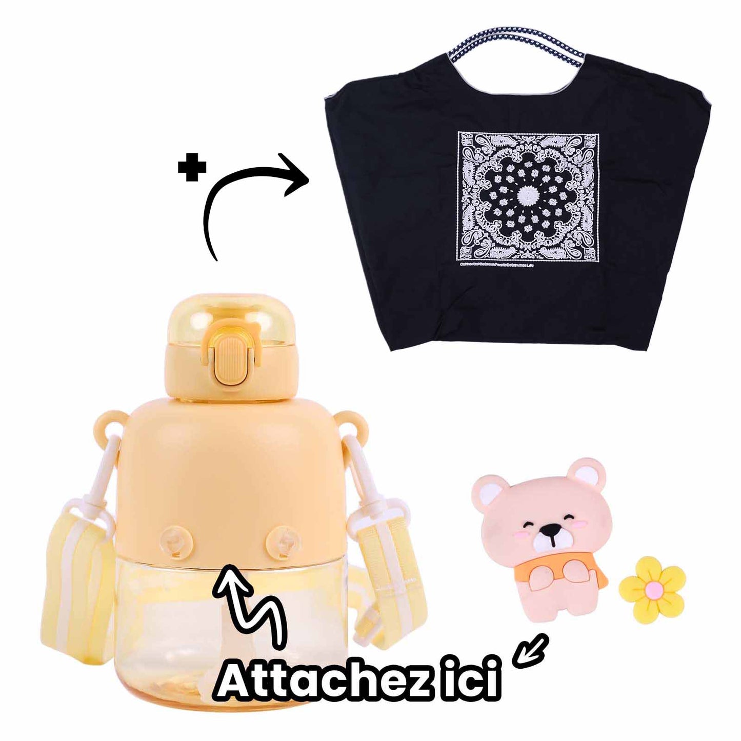 Bouteille & Thermos au Choix + Tote Bag | Promo -19.95 DT