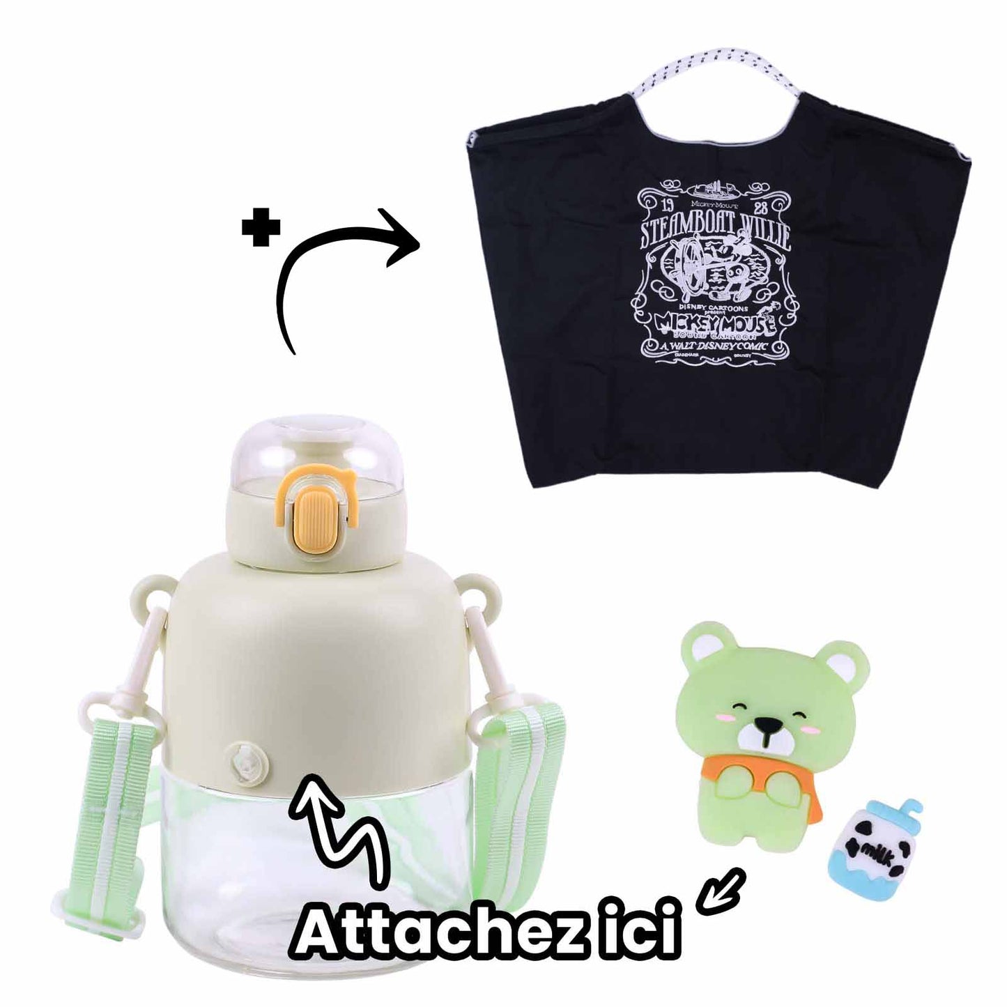 Bouteille & Thermos au Choix + Tote Bag | Promo -19.95 DT