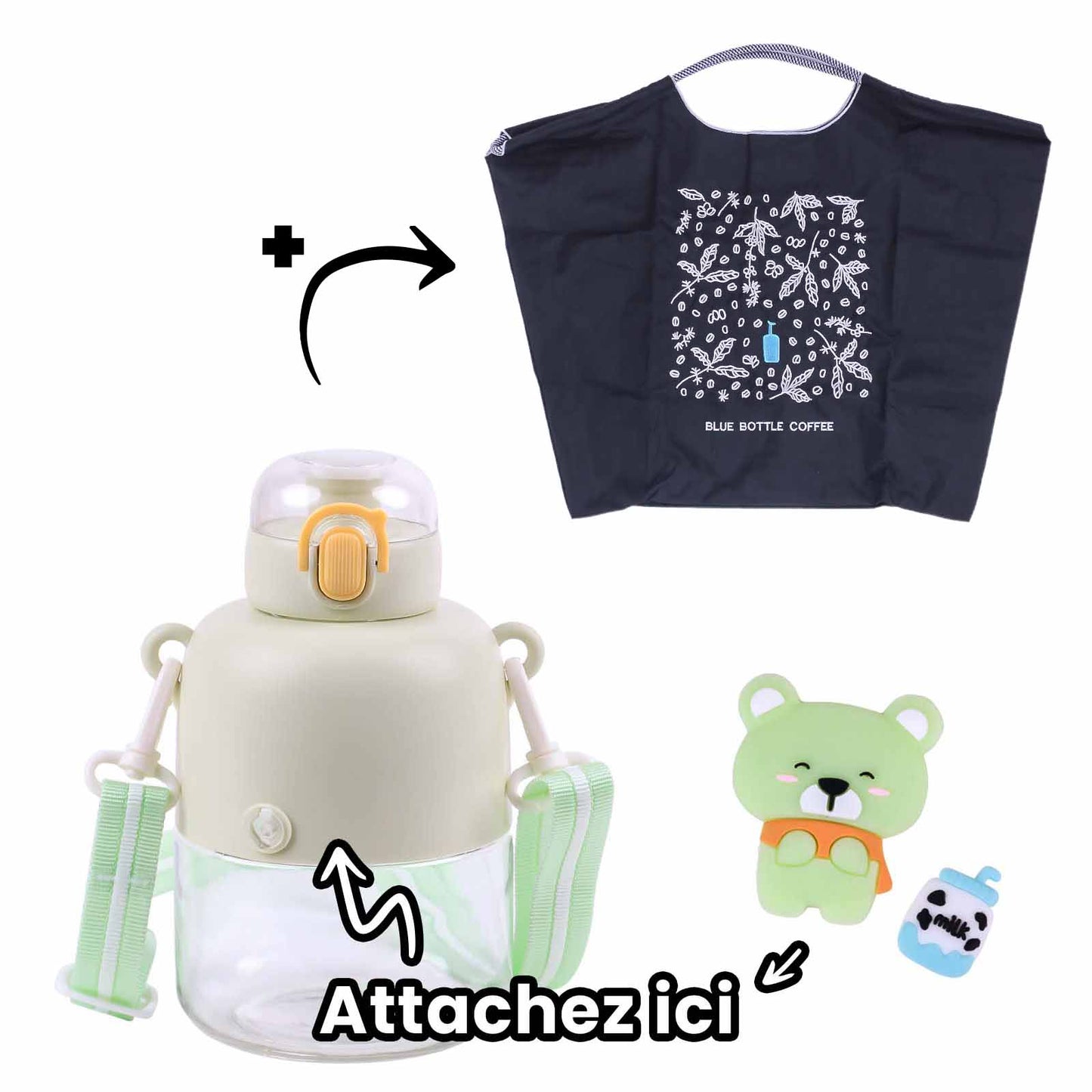 Bouteille & Thermos au Choix + Tote Bag | Promo -19.95 DT