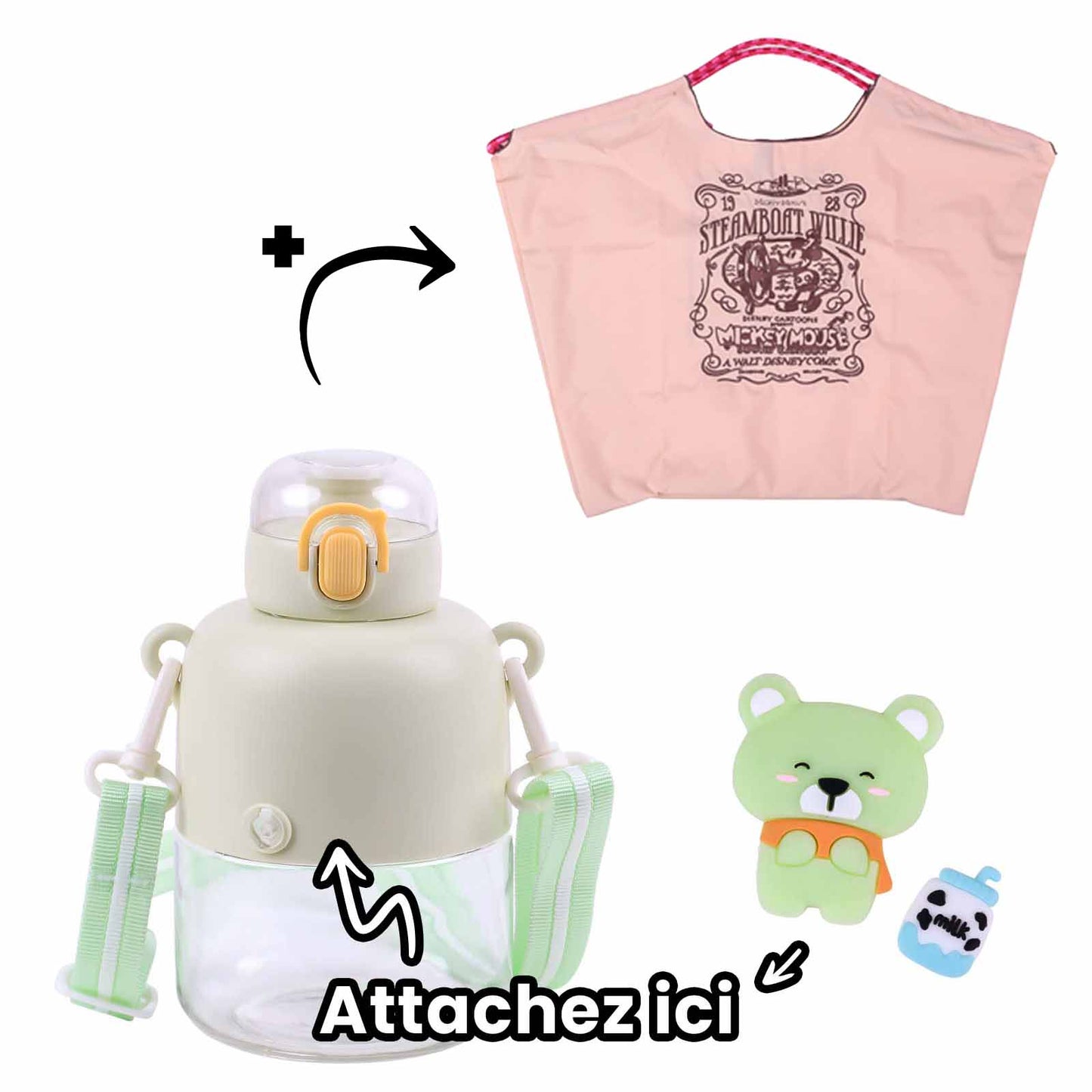 Bouteille & Thermos au Choix + Tote Bag | Promo -19.95 DT