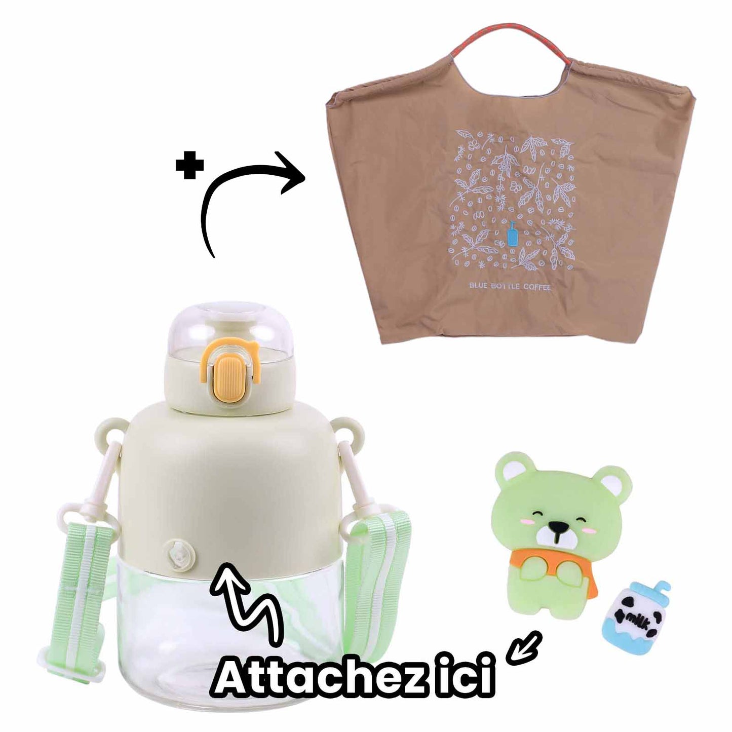 Bouteille & Thermos au Choix + Tote Bag | Promo -19.95 DT