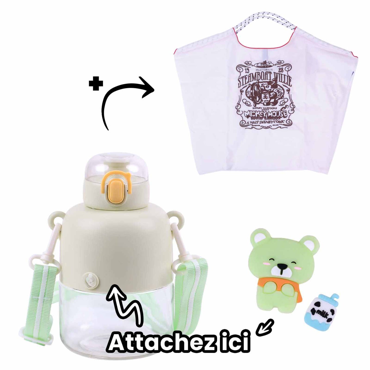 Bouteille & Thermos au Choix + Tote Bag | Promo -19.95 DT