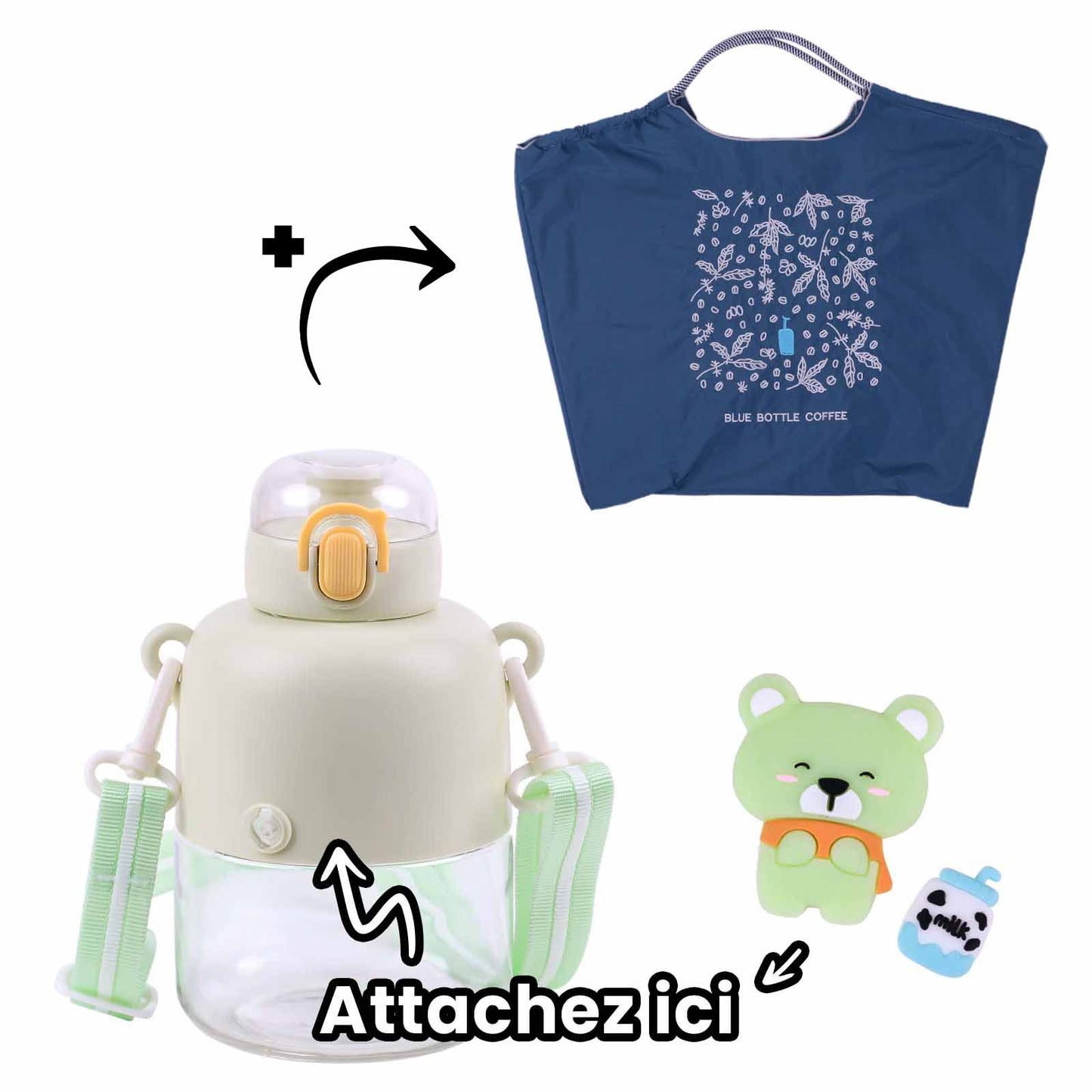 Bouteille & Thermos au Choix + Tote Bag | Promo -19.95 DT