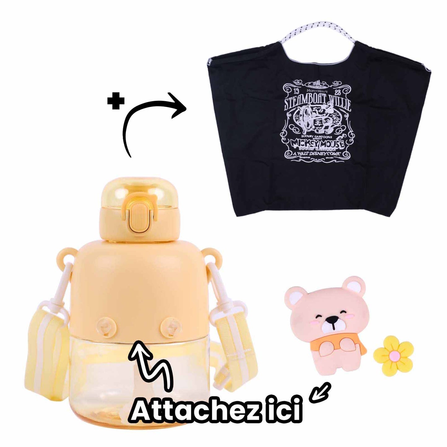 Bouteille & Thermos au Choix + Tote Bag | Promo -19.95 DT