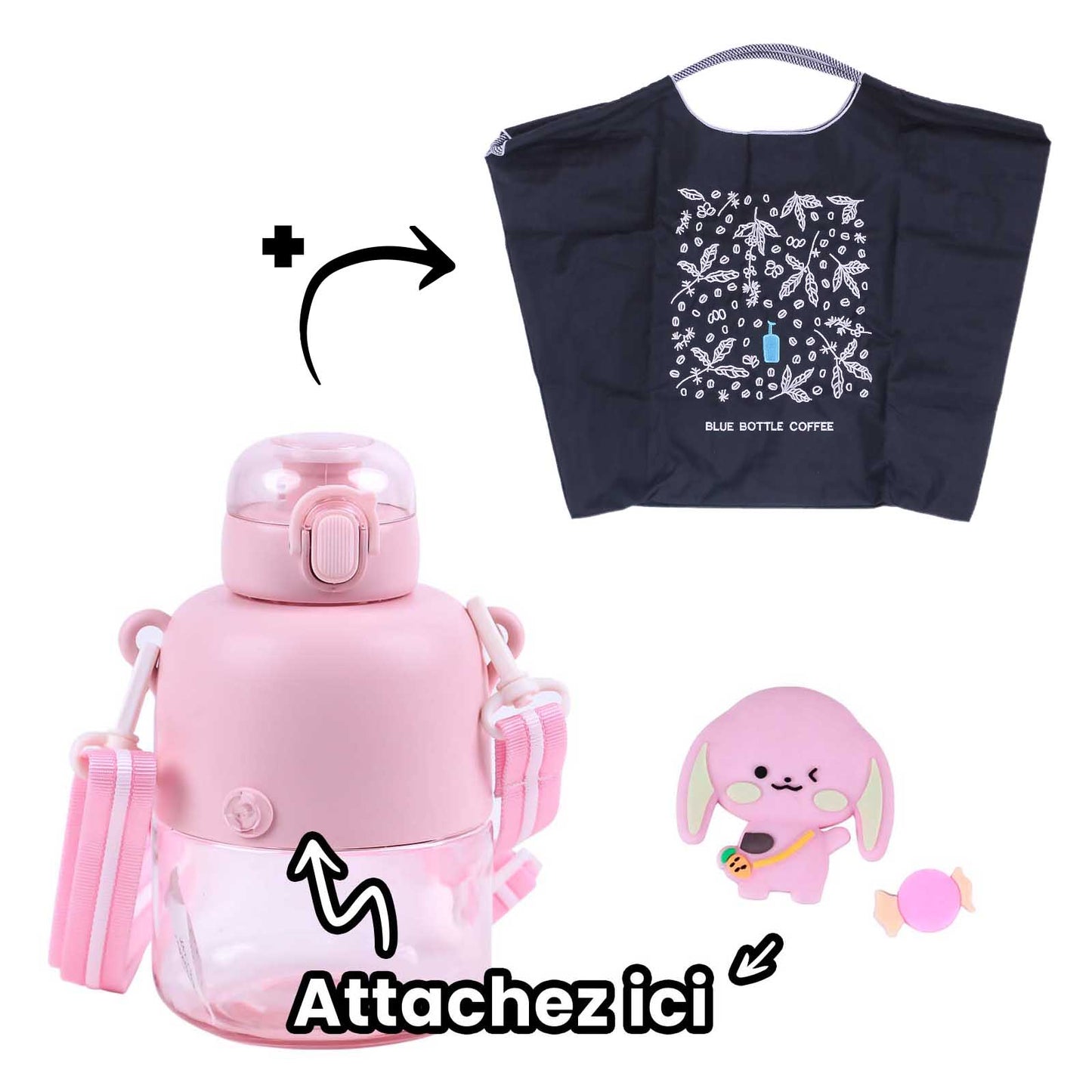 Bouteille & Thermos au Choix + Tote Bag | Promo -19.95 DT