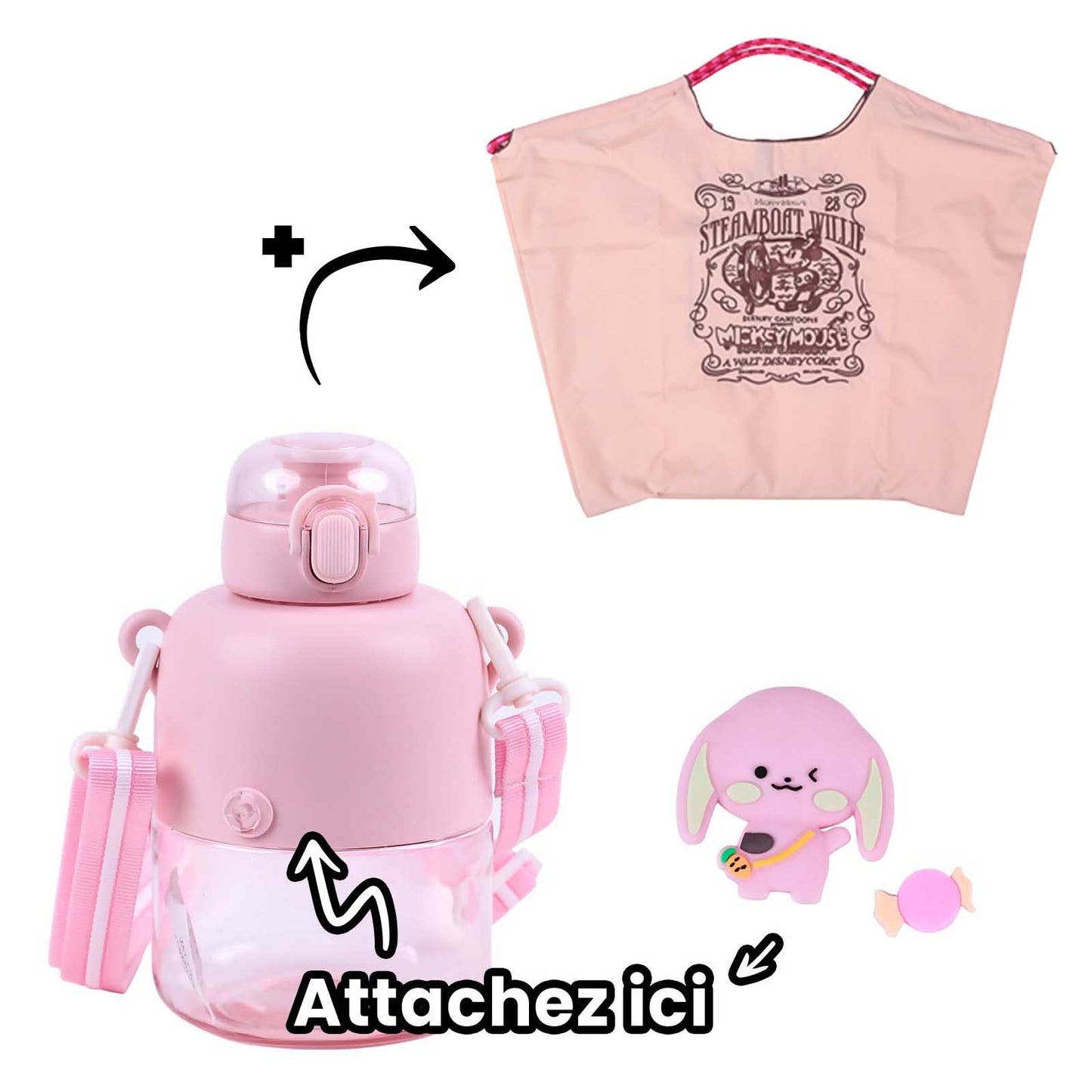 Bouteille & Thermos au Choix + Tote Bag | Promo -19.95 DT