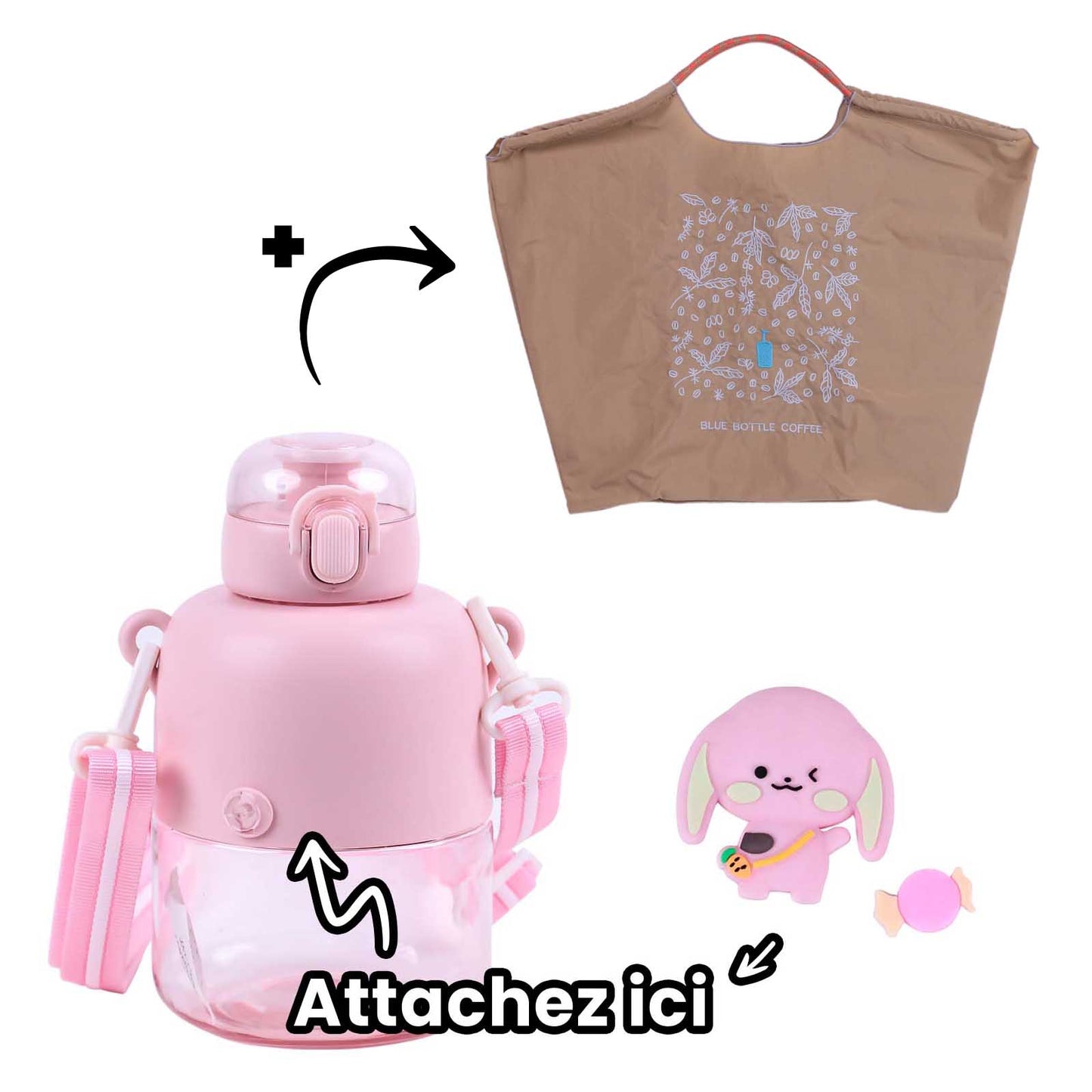 Bouteille & Thermos au Choix + Tote Bag | Promo -19.95 DT