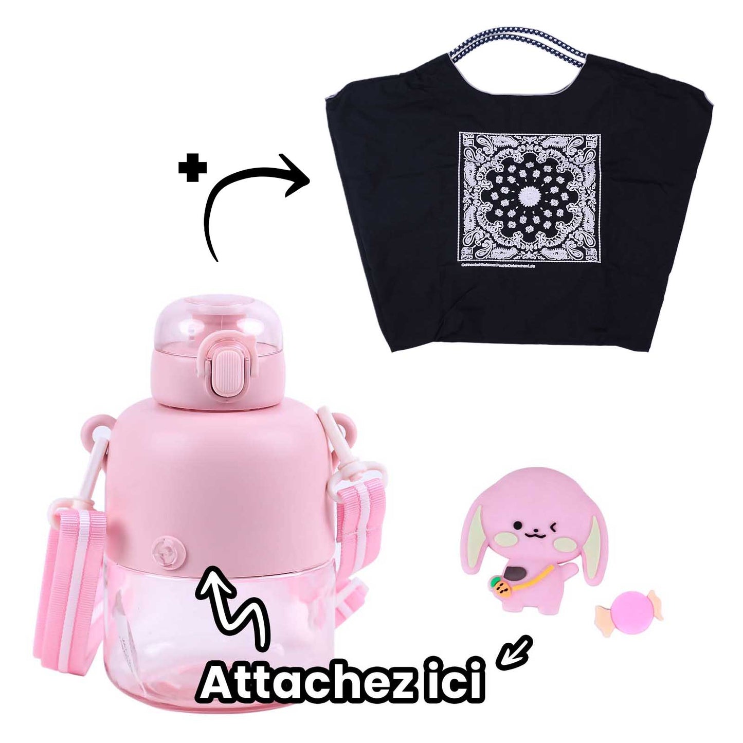 Bouteille & Thermos au Choix + Tote Bag | Promo -19.95 DT