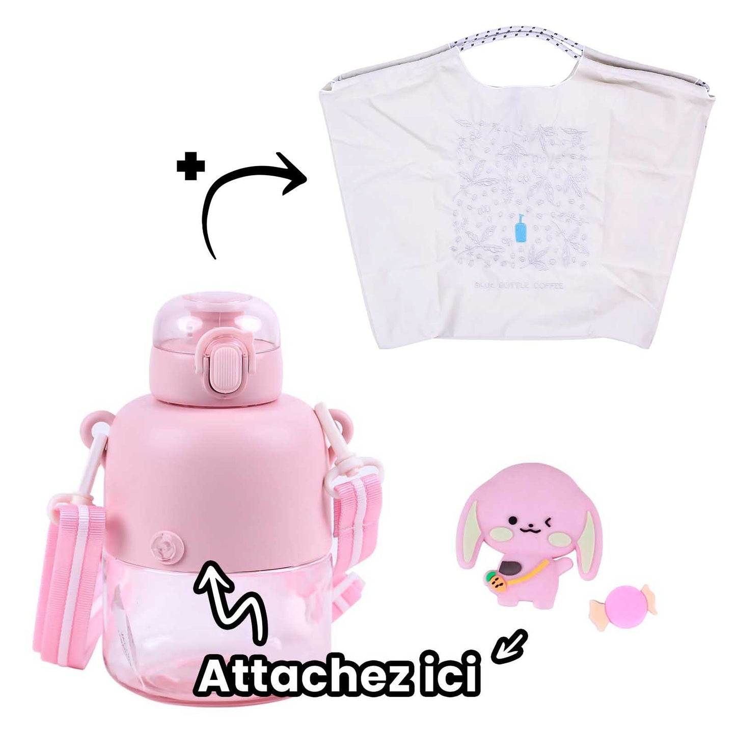 Bouteille & Thermos au Choix + Tote Bag | Promo -19.95 DT