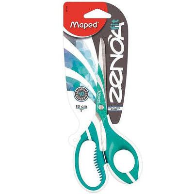 CISEAUX ZENOA FIT 18CM ASYM 597110 MAPED - Librairie Oxford City