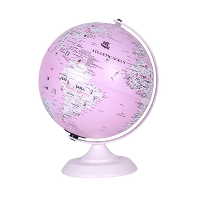 Globe Terrestre Lumineux 20 cm — Anglais - Librairie Oxford City
