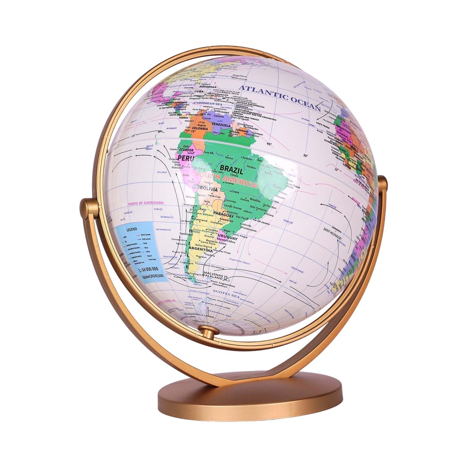 GLOBE DIAM 20 ANGLAIS 360° — REF 1265 - 56 - Librairie Oxford City