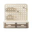 Organiseur de Bureau avec Pegboard et Tiroirs Transparents — Blanc / Beige - Librairie Oxford City